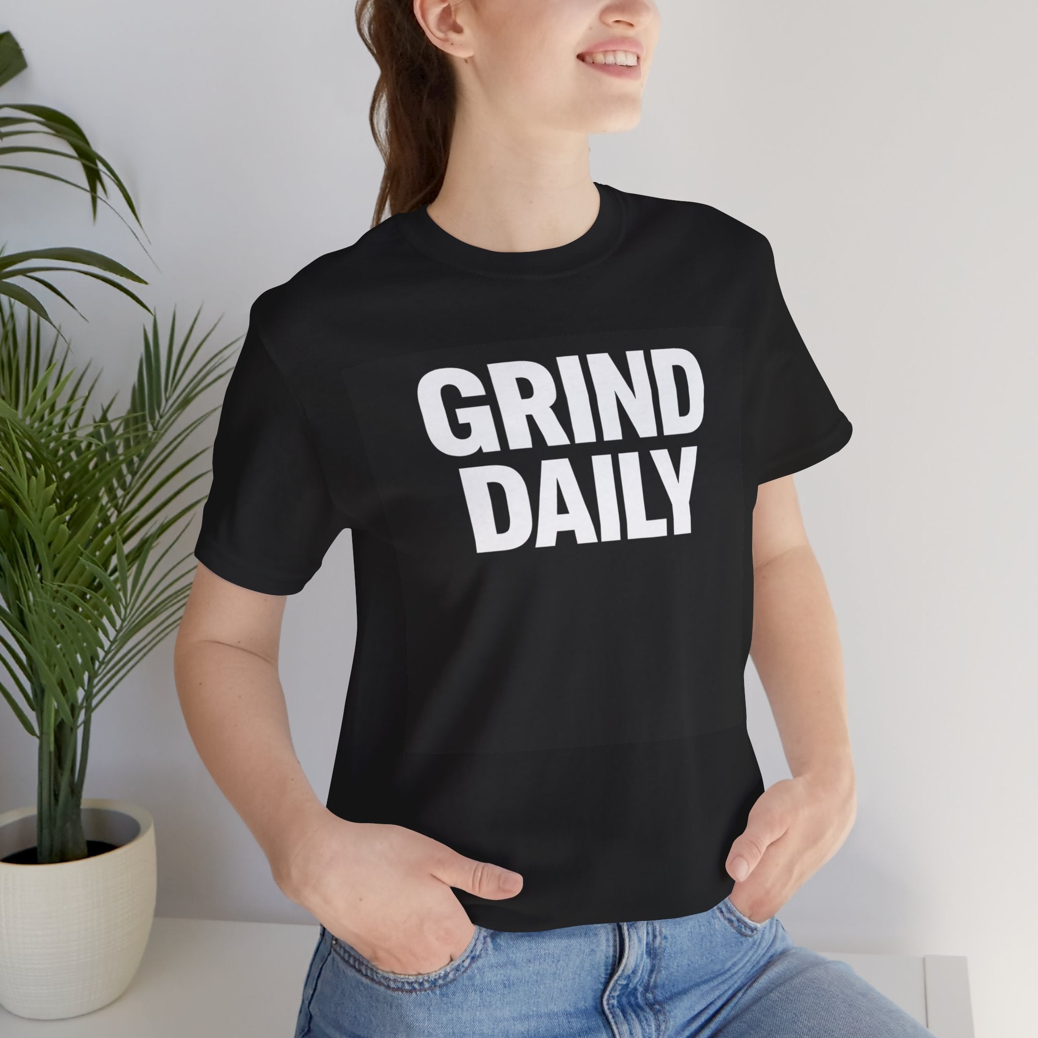 Grind Daily – Minimal Street Style T-Shirt