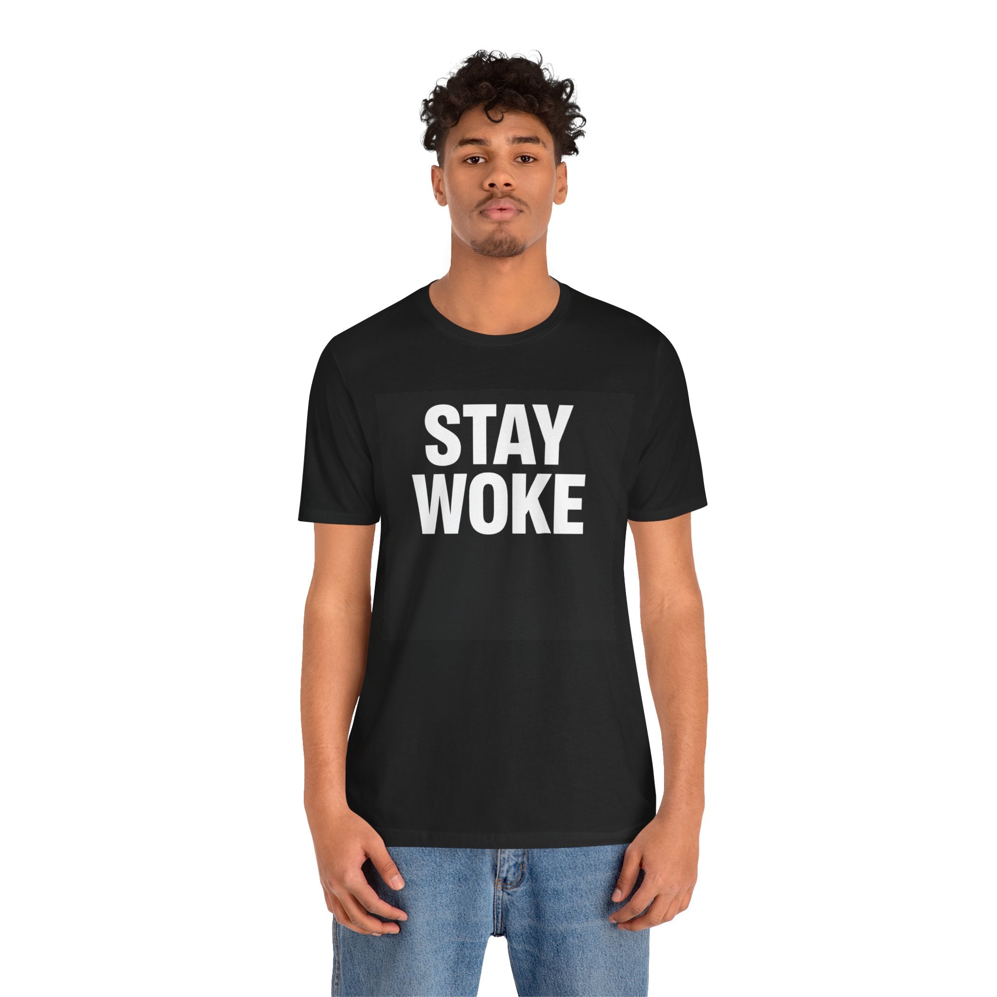 Stay Woke – Minimal Street Style T-Shirt